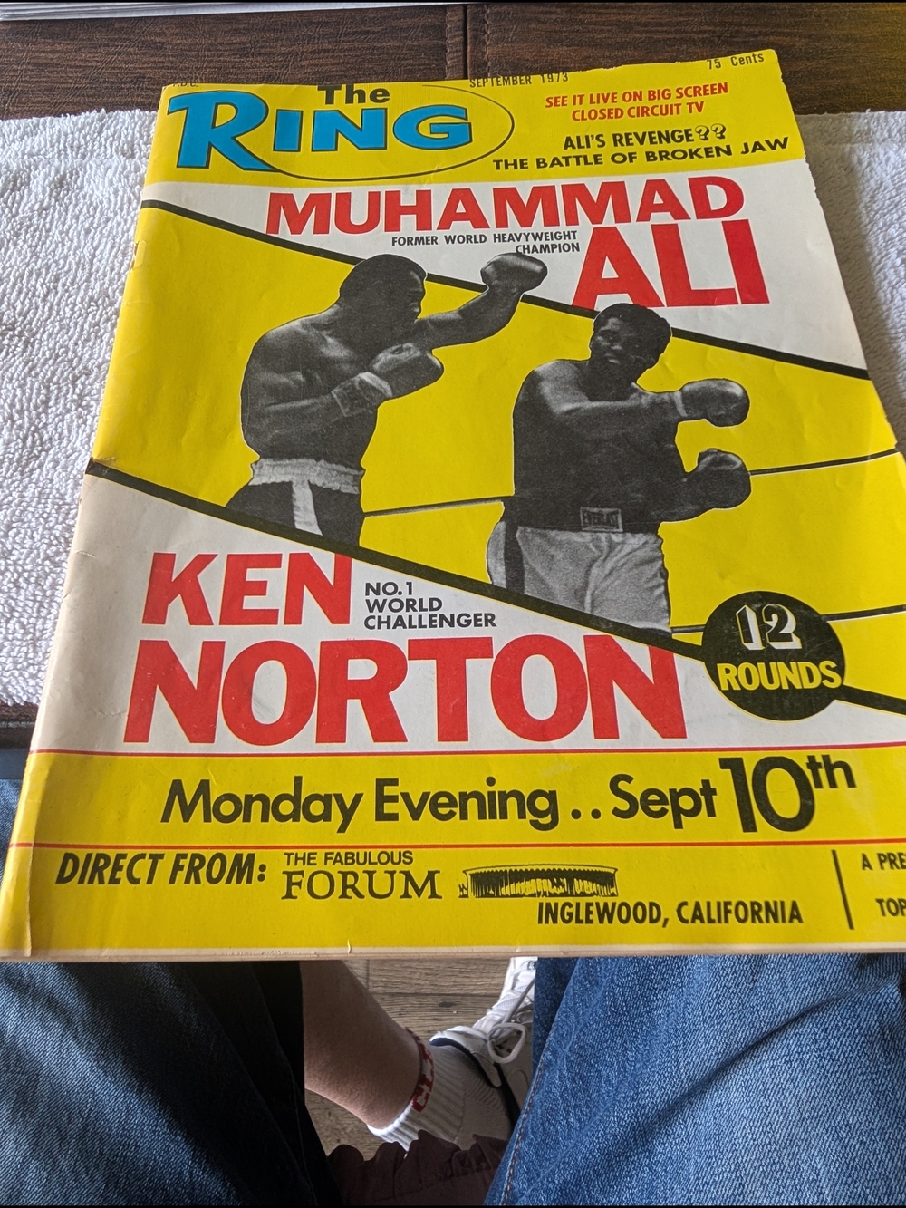 The Ring Muhammad Ali Vs Ken Norton